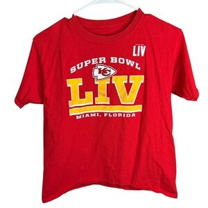 Team Apparel Red Super Bowl LIV Kids T-Shirt